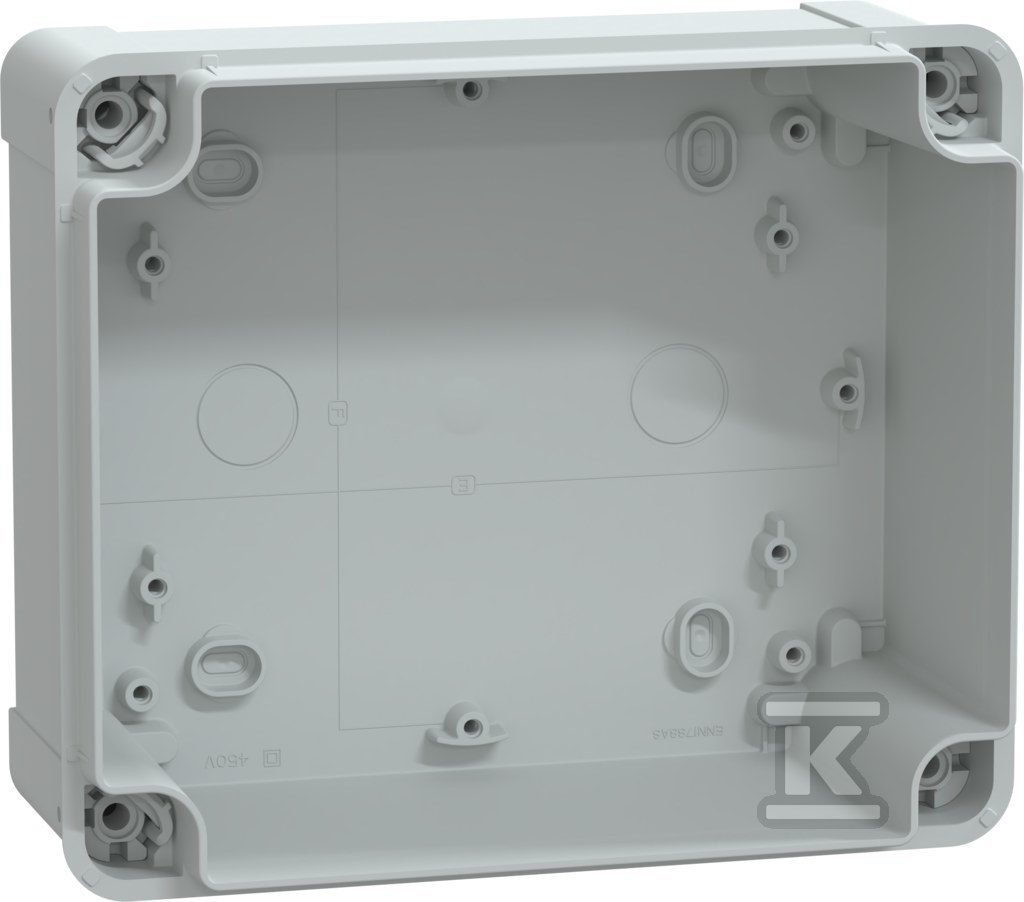 Коробка ABS непрозора кришка 192 x 164 - NSYTBS191610H